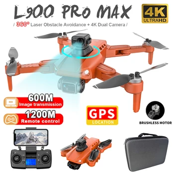 2023 Drone 4K Profesional L900 Pro SE & MAX Drone 5G GPS HD Kamera Kliūtis Aoidance Drone Brushless Variklio Quadcopter mini drone