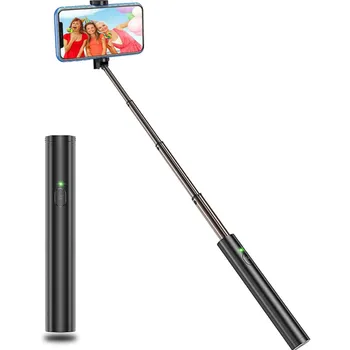 Lengvas Mini Aliuminio Ištraukiamas Selfie Stick 