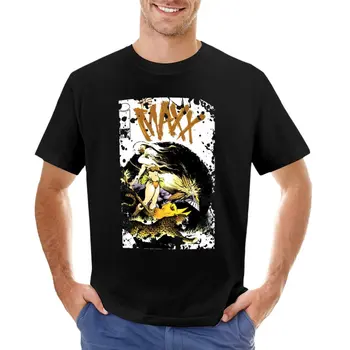 Į Maxx Komiksų T-Shirt juoda, t marškiniai anime drabužius vasaros viršūnes tuščią t marškiniai vyrai drabužiai