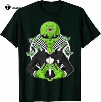 Kosmoso Ateivių Iliuminatai Slaptasis Nso, Konspiracijos Visi Mato Akis T-Shirt Juoda S-5Xl Mados Marškinėlius Vasaros Marškinėliai Moterims Xs-5Xl