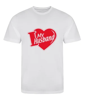 Nauja, T-Shirt - Aš Myliu Mano Vyras Valentino Dienos Dovanų Top Tee Juokinga Romanic Šeimos