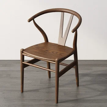 Ergonomiškas Medinių Valgomojo Kėdės Replika Dizaineris Fotelis Valgomojo Kėdės, Modernaus Derliaus Sillas Comedor Namų Baldai WRXXP