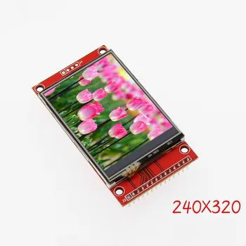 2,4 colio SPI LCD modulis 240*320 TFT modulis ILI9341 užima ne mažiau kaip 4 IO