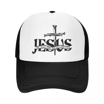 Jėzaus Kelią, Tiesos, Gyvenimo Beisbolo Kepuraitę Kvėpuojantis Religijos Krikščionių Tikėjimą Sunkvežimio Vairuotojas Hat Veiklos Snapback Skrybėlės