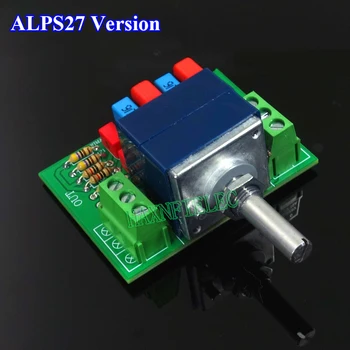 Passive Preamp Tonas Valdybos Bass Aukštų Optimizavimo garso Valdymas Naudoti Aktyvią Preamplifier ALPS27 ALPS16