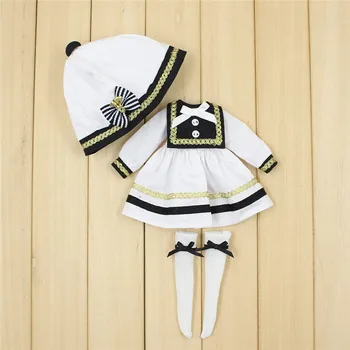 Komplektai Blyth lėlės rinkinys Sailor kostiumas, cosplay kostiumas 1/6 BJD ledinis dbs