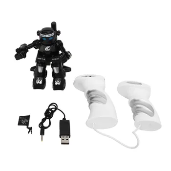 RC Robotas Robotas Žaislai, Mirksi Žiburiai Mūšis Režimas 2.4 G, Vaikams Dovanos