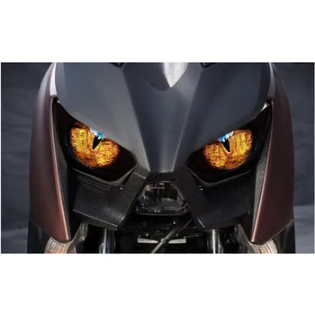 Motociklų Aksesuarų priekinis žibintas Apsaugos Lipdukas, priekinis žibintas Lipdukas, skirtas Yamaha Xmax 300 Xmax 250 2017 2018 D