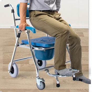 Naujų Produktų Pacientų Transportavimo Kėdės Infuzijos Susisiekimas Komoda Tualeto Kėdė Negalia