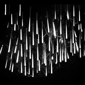 32/24/16/8 Vamzdžiai LED Meteoras Dušas Žibintai Vandeniui Krintančių lietaus lašas Pasakų Styginių Šviesos Kalėdų Atostogų Šalis Kiemo Dekoro Naujas