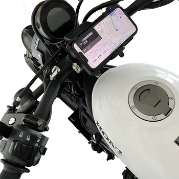 GPS MOUNT GPS Navigatorius Laikiklis Mount Tinka Honda CL250 CL500 2023 Motociklo Priedai, Mobiliojo Telefono Laikiklis