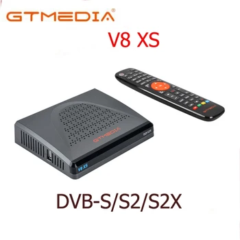 GTMEDIA V8XS DVB-S/S2/S2X palydovinis imtuvas, VCM/ACM/multi-stream/T2-MI Paramos CA kortelės AVS+, H. 265 8 bitų 10bit 61W, 70W IKS