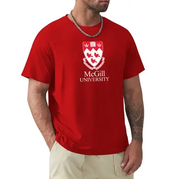 McGill Universiteto T-Shirt, derliaus drabužius mielas drabužių sunkiasvoris t marškinėliai T-shirt vyrai