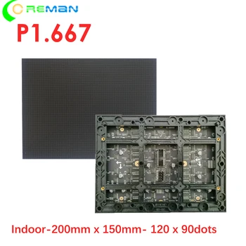 Nemokamas pristatymas HD UHD 4:3 led panel modulis 400x300mm led panel , priekiniai prieigos led vaizdo sieną modulio p1.67 p1.667