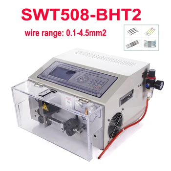 SWT508-BHT2 Vielos Ruošinių Išpardavimas Pjovimo Staklės, Ritiniai Kabelio Apvalkalą lengvųjų frakcijų pašalinimo įrenginio Pjovimo Viela Diapazonas 0.1-4.5mm2