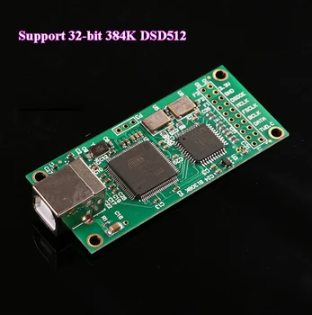 USB I2S Skaitmeninė Sąsaja Rasite Amanero USB IIS Sup/ DSD512 32bit 384K IIS
