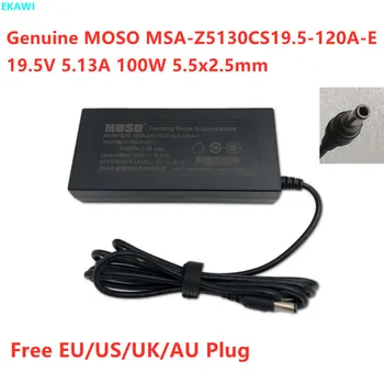 Originali MOSO MSA-Z5130CS19.5-120A-E 19.5 V 5.13 A 100W 5.5x2.5mm AC Adapteris Nešiojamas impulsinis Maitinimo šaltinis Įkroviklis