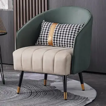 Kambarį Vieno Sofa-Lova, Fotelis Dizaineris Minimalistinio Neįprastas Sofa Juodos Ir Aukso Kojos Atsipalaiduoti Canape Salonas Gyvenimo Kambario Baldai