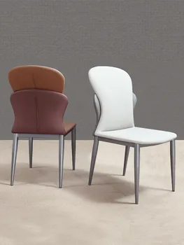 Valgomojo kėdės, naudoti buityje, Šiaurės šalių šiuolaikinio minimalistinio kėdės, atlošais, laisvalaikio restoranas kėdės, kavos kėdės