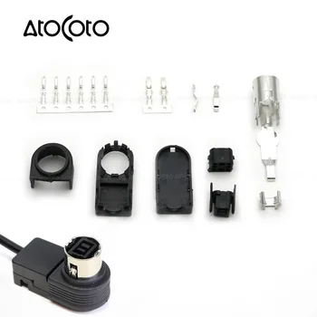 AtoCoto Garso Įvestis AUX, su 8 Pin JVC Galvos Vienetas CD/Radijo J-LINK kištukiniai Lizdai, Alpine Ai-Net Plug 